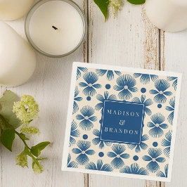 Hochzeitsblumen aus dem Mittelalter | VollPrint |  Serviette