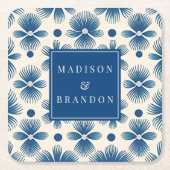 Hochzeitsblumen aus dem Mittelalter | Vollständige Rechteckiger Pappuntersetzer (Vorderseite)