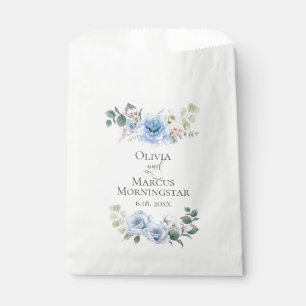 Hochzeitsblumen Blauer Peonies Geschenktütchen
