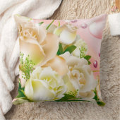 Hochzeitsblumen Kissen (Decke)