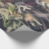 Hochzeitsblumengeschenkpapier Geschenkpapier (Ecke)