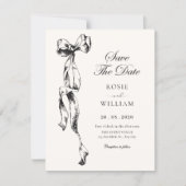 Hochzeitsbogen Save The Date (Vorderseite)