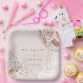 Hochzeitsboho Pappteller (Party)