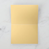 HochzeitsBouquets auf der Adirondack-Sitzgartenkar Karte (Innenseite)