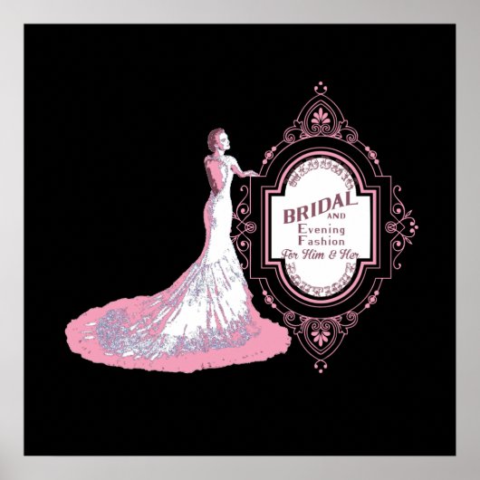 Hochzeitsboutique - Poster (Vorne)
