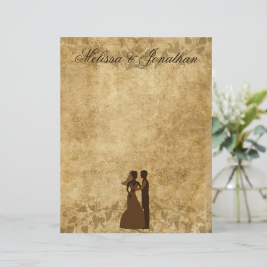 Hochzeitsbräu aus dem 19. Jahrhundert Einmal in de (Stehend Vorderseite)