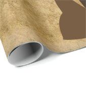 Hochzeitsbräu aus dem 19. Jahrhundert Einmal in de Geschenkpapier (Rolleneckpunkt)