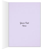 Hochzeitsbrauen Lila Text schwarz (Innen (Rechts))