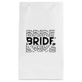 Hochzeitsbraut Geschenktasche Kleine Geschenktüte (Vorderseite)