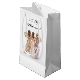 Hochzeitsbrautjungfer-Geschenktasche Kleine Geschenktüte
