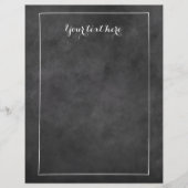 Hochzeitsbriefkopf-Design mit grenzüberschreitende (Vorderseite)