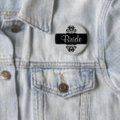Hochzeitsbrille Button (Beispiel)