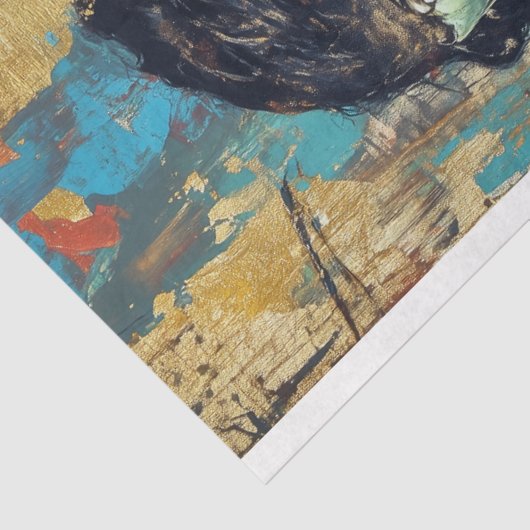 Hochzeitsbrücke von Frankenstein Decoupage Seidenpapier (Ausschnitt)