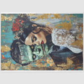 Hochzeitsbrücke von Frankenstein Decoupage Seidenpapier (Vorderseite)