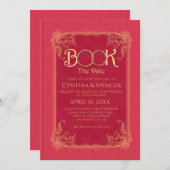 Hochzeitsbuch - Einladung (Vorne/Hinten)