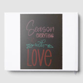 Hochzeitsbuch Gästebuch (Rückseite)