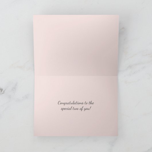 Hochzeitsbuch mit Angebot Karte (Innenseite)