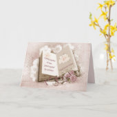 Hochzeitsbuch mit Angebot Karte (Gelbe Blume)