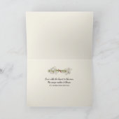 Hochzeitsbuch mit Dirigenten Karte (Innenseite)