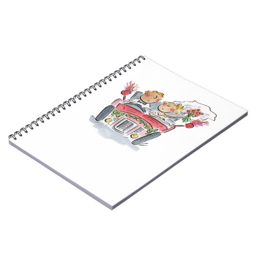 Hochzeitsbuch Notizblock (Linke Seite)