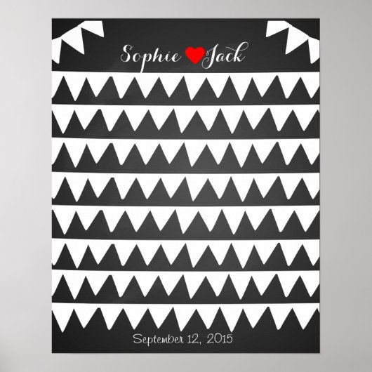 Hochzeitsbuch Poster (Vorne)