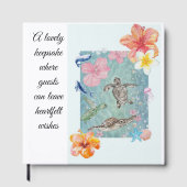 Hochzeitsbücher für die Gäste schreiben Gästebuch (Vorderseite)