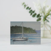 Hochzeitsbucht Postkarte (Stehend Vorderseite)