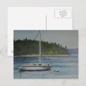 Hochzeitsbucht Postkarte (Vorne/Hinten)