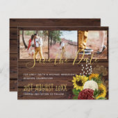 Hochzeitsbudget für Burgund und Sonnenblumen (Vorne/Hinten)