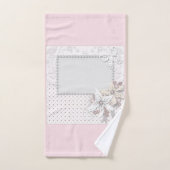 Hochzeitsbukett Badhandtuch Set (Handtuch)