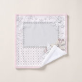 Hochzeitsbukett Badhandtuch Set (Waschlappen)