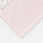 Hochzeitsbukett Fleecedecke (Ecke)