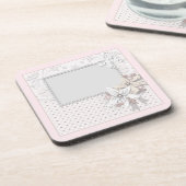 Hochzeitsbukett Getränkeuntersetzer (Linke Seite)