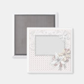 Hochzeitsbukett Magnet (Vorderseite/Rückseite)