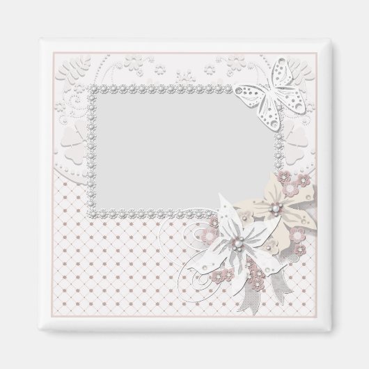 Hochzeitsbukett Magnet (Vorne)