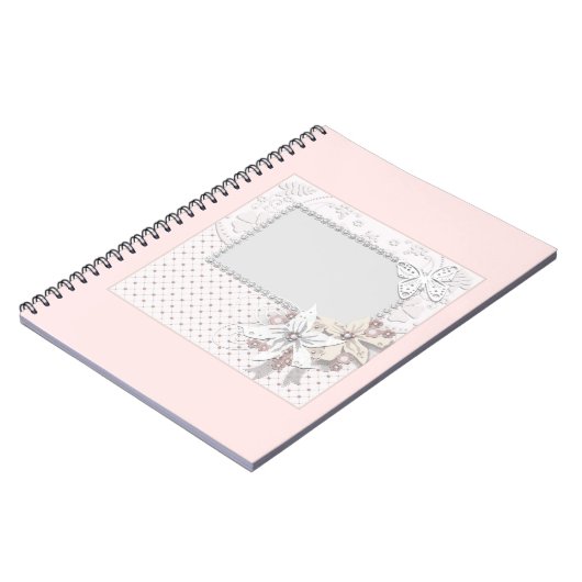 Hochzeitsbukett Notizblock (Linke Seite)