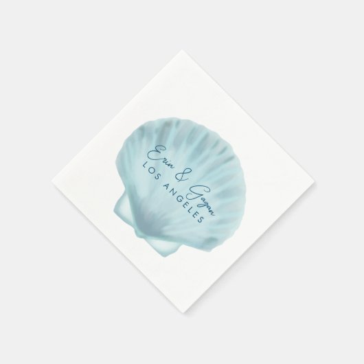 Hochzeitscocktail am Strand Serviette (Ecke)