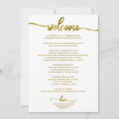 Hochzeitscocktail - Icon Wedding Willkommen Einladung (Rückseite)