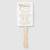 Hochzeitscocktail - Icon Wedding Willkommen Fächer (Vorderseite)