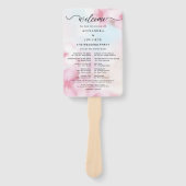 Hochzeitscocktail - Icon Wedding Willkommen Fächer (Vorderseite)