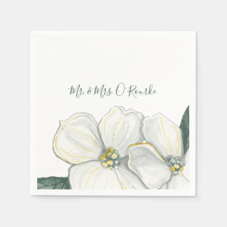 Hochzeitscocktail und Brautparty Napkins Serviette