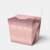 Hochzeitscodierung für benutzerdefinierte Textfavo Geschenkschachtel (Vorderseite)