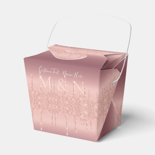 Hochzeitscodierung für benutzerdefinierte Textfavo Geschenkschachtel (Vorderseite)