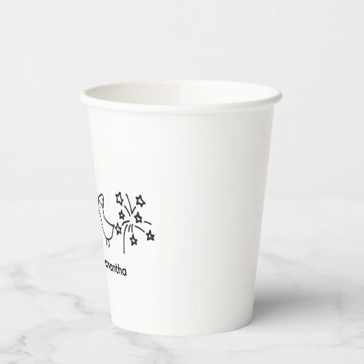 Hochzeitscoffee Cups Pappbecher (Links)