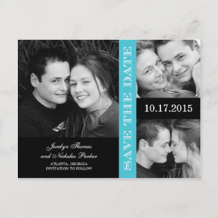Hochzeitscollage Save The Date Ankündigung