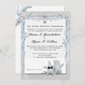 Hochzeitscouch 4,5" x 6,25" einladung (Vorne/Hinten)