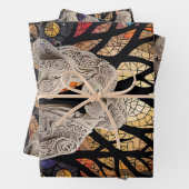 Hochzeitscouch & Baum des Lebens Weinkultur und Ta Geschenkpapier Set (Beispiel)