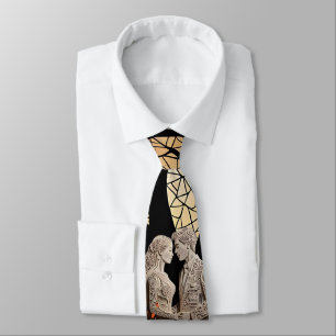 Hochzeitscouch & Baum des Lebens Weinkultur und Ta Krawatte