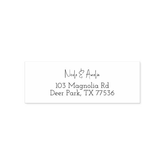 Hochzeitscouchwärmung Neues verlobtes Geschenk Permastempel (Design)