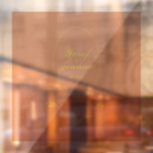 Hochzeitscoupe transparenter Fußboden Decal und Au Fensteraufkleber (Blatt 2)